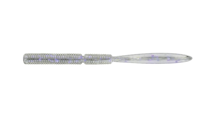Ultralight Worm Jackall Pekepeke Long 2.5” SQ col. Noresore Neon