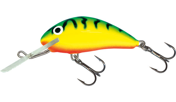 Medium Crank Salmo Hornet 4 cm 3 g Floating col. Green Tiger