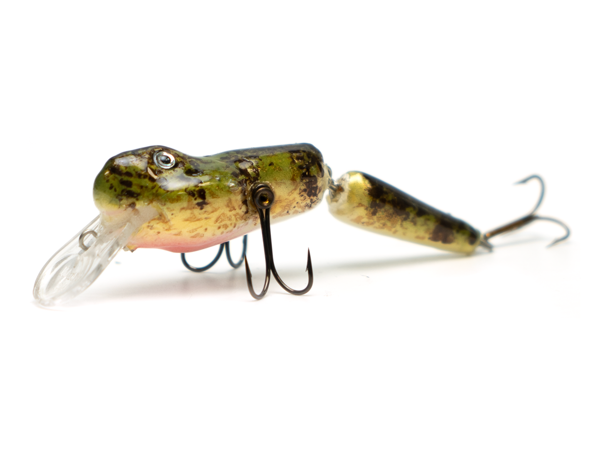 Minnow Snodato Pelican Superpinky Sansone 8 cm Affondante col. Green Minnow Snodato Pelican Superpinky Sansone 8 cm Affondante col. Green