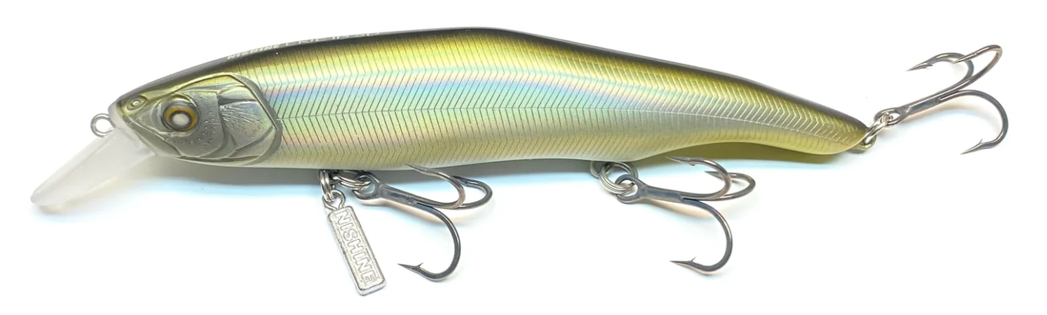Jerkbait Nishine Erie 115SD col. Hologram Smelt