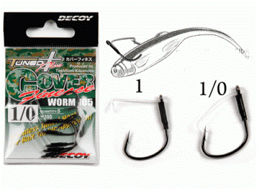 Amo Decoy Worm 105 Cover Finesse 3/0