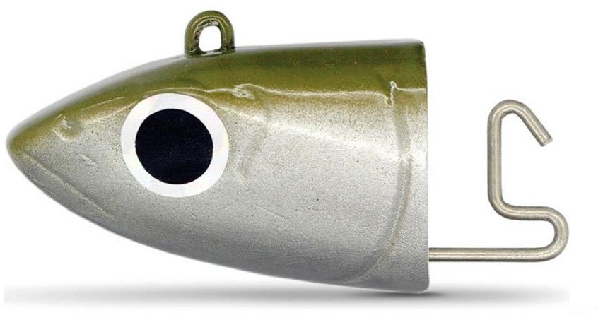 Testa Piombata Fiiish Jig Head n°2 Off Shore 10g col. Kaki (2pz) Testa Piombata Fiiish Jig Head n°2 Off Shore 10g col. Kaki (2pz)