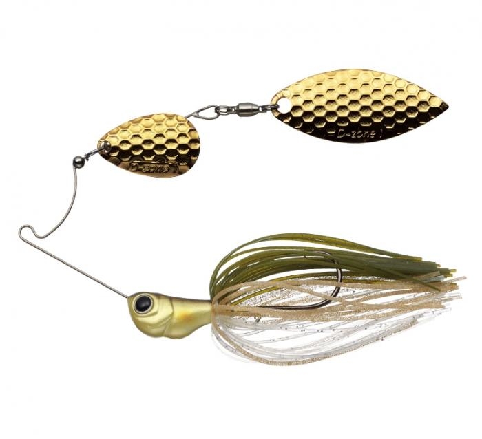 Spinnerbait Evergreen D-Zone Titanio 3/8 oz TW