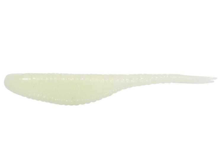 Soft Bait Damiki Armor Shad 3” Col. D407 – Cream White Glow