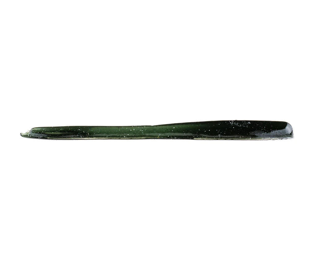Paddle Tail Netbait Crush Worm 3,75” col. 350 Midnight Green
