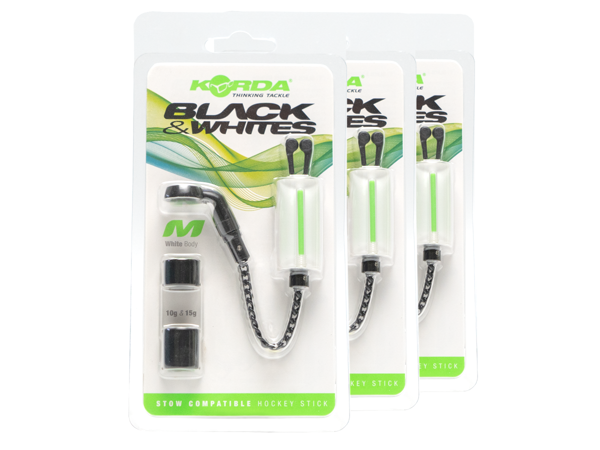 Kit Avvisatori Korda White Bobbin MEDIUM 3x Pack