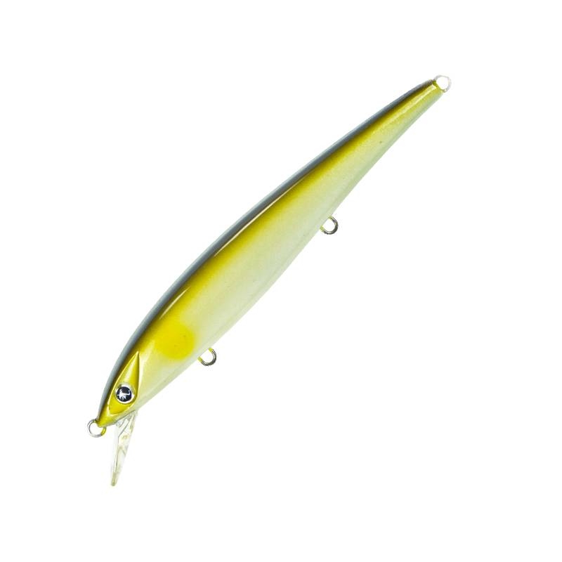 Jerk Minnow Geko By Seaspin Eja 130 Slow Floating Col. Sunrise Pearl