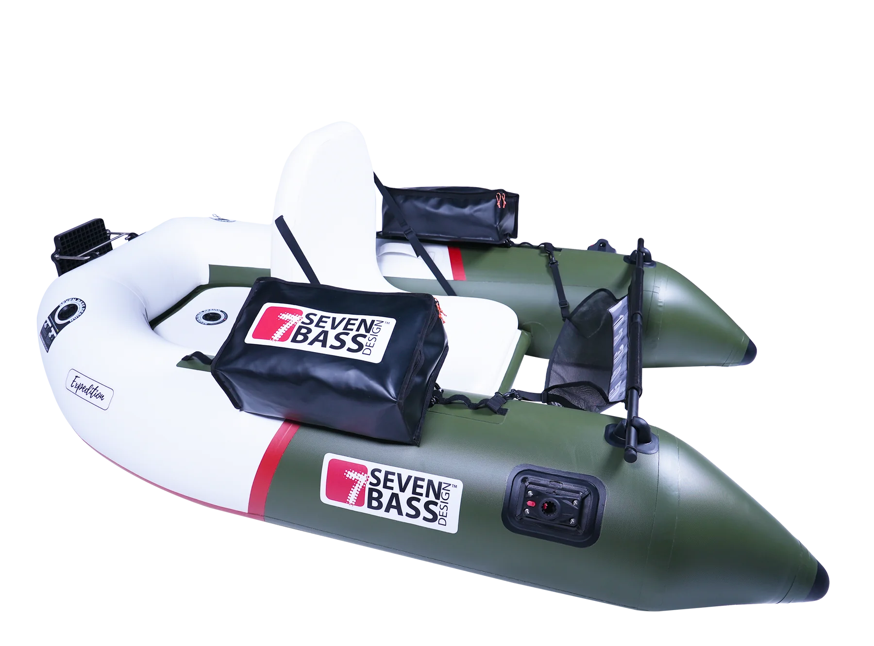 Belly Boat in PVC Seven Bass Expedition