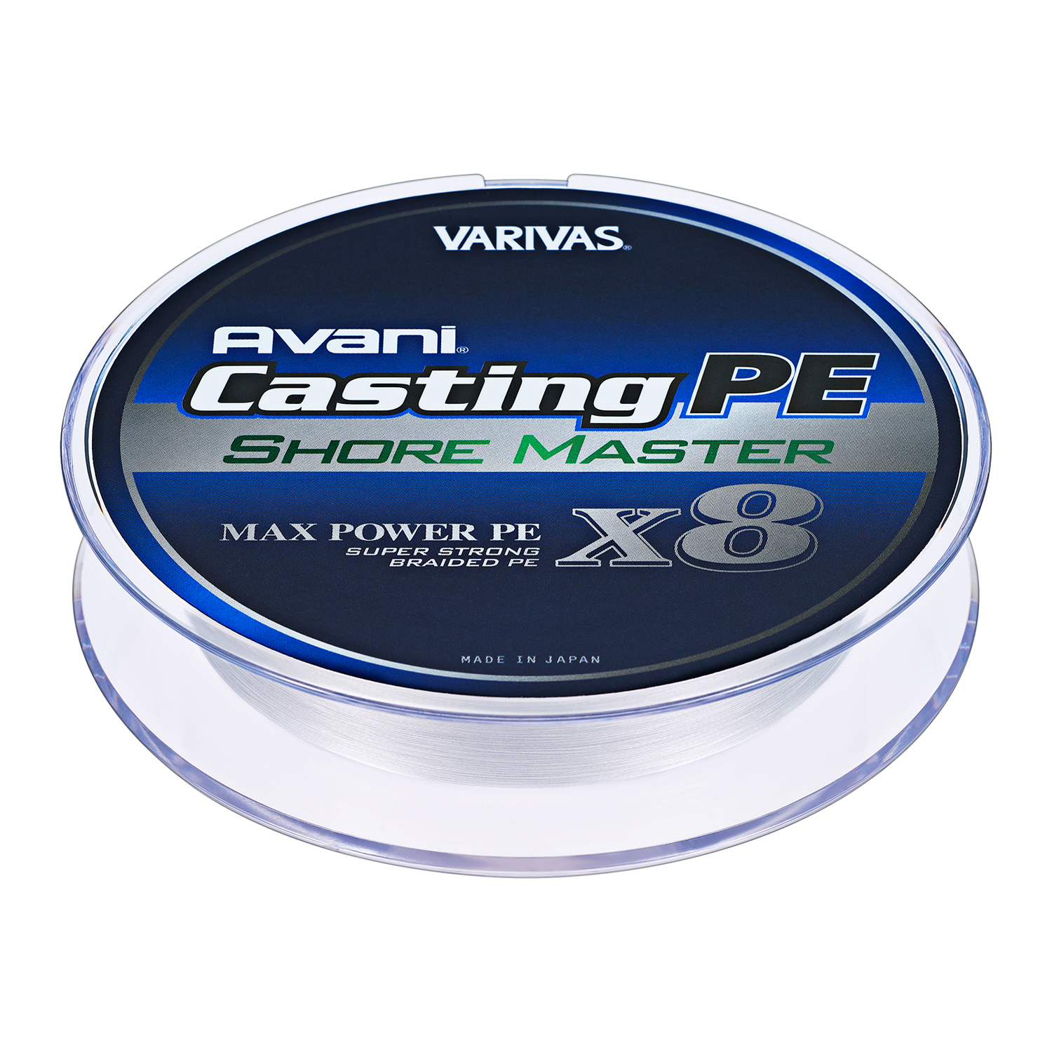 Treccia Varivas Avani Shore Master Cast. PE 8X 200 Mt 14.5lb PE 0.6 Treccia Varivas Avani Shore Master Cast. PE 8X 200 Mt 14.5lb PE 0.6