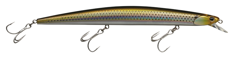 Jerkbait Golden Mean Luna Crescent 180F #05 (Edit with Plus Fishing)