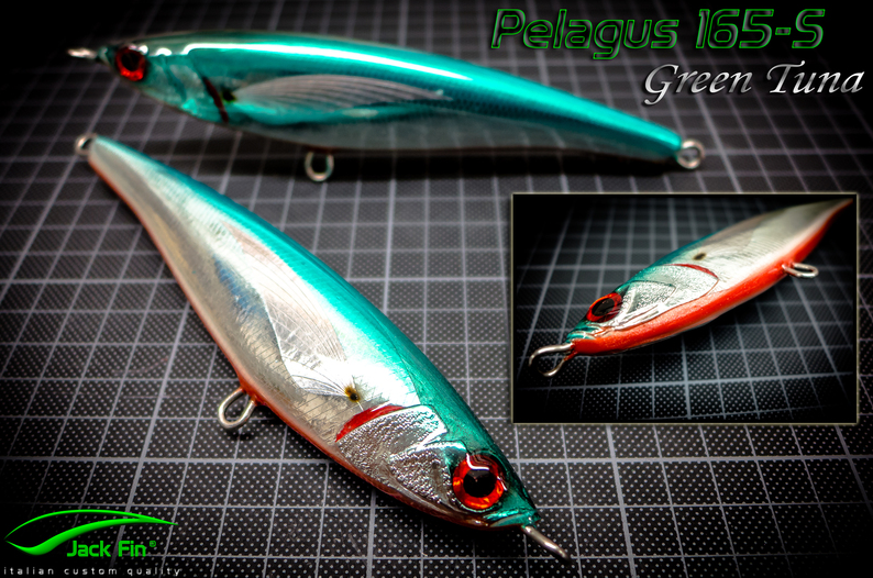 Artificiale Pelagus 165-S col. Green Tuna