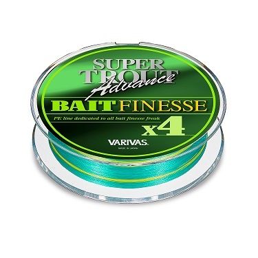 Treccia Varivas Super Trout Advance Baitfinesse PE X4 100m PE 0.5