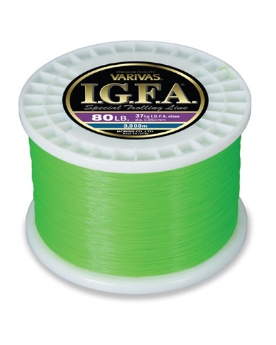 Nylon Varivas Specialist Trolling Line IGFA Green