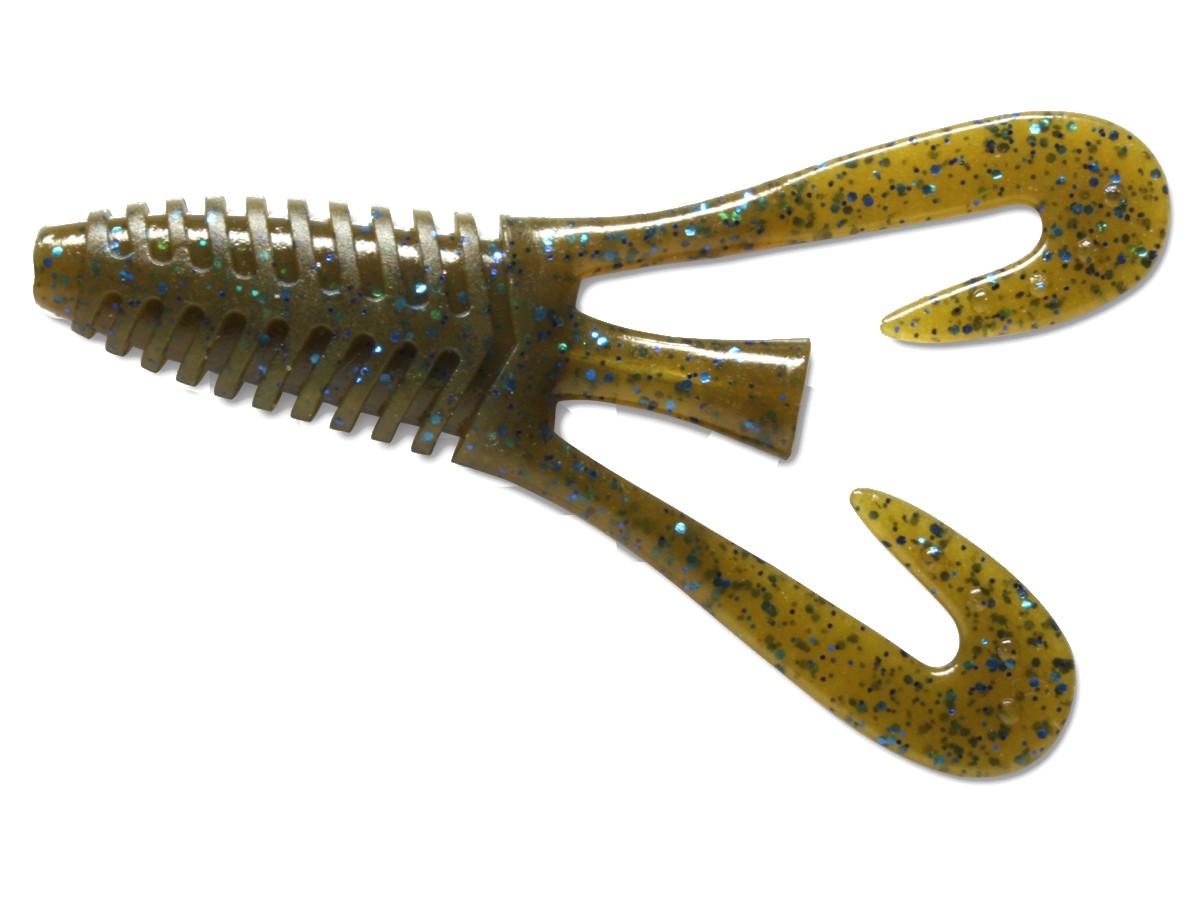 Softbait Deps Barbute 4” Col. #71 Green Pumpkin Blue Flake Softbait Deps Barbute 4” Col. #71 Green Pumpkin Blue Flake