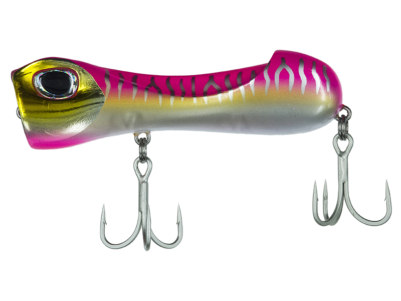 Popper Molix S Popper 110 Col. 259 Striped Pink Popper Molix S Popper 110 Col. 259 Striped Pink