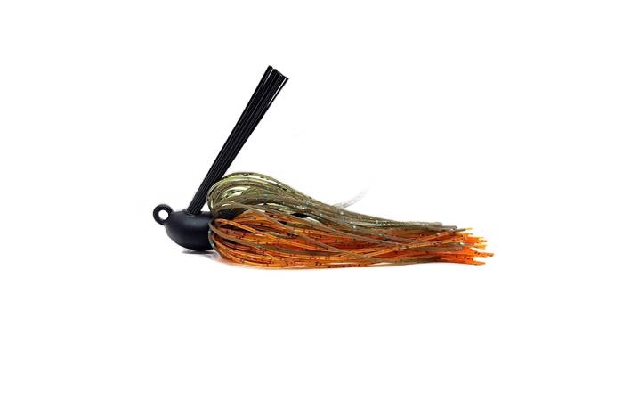 Rubber Jig T3 Custom Baits Compact Jig 7/16 oz col. J09 Green Craw