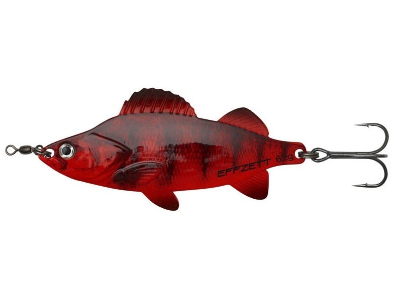 Ondulante Dam Effzett Perch Spoon 7cm - 17g - Blood Perch Ondulante Dam Effzett Perch Spoon 7cm - 17g - Blood Perch