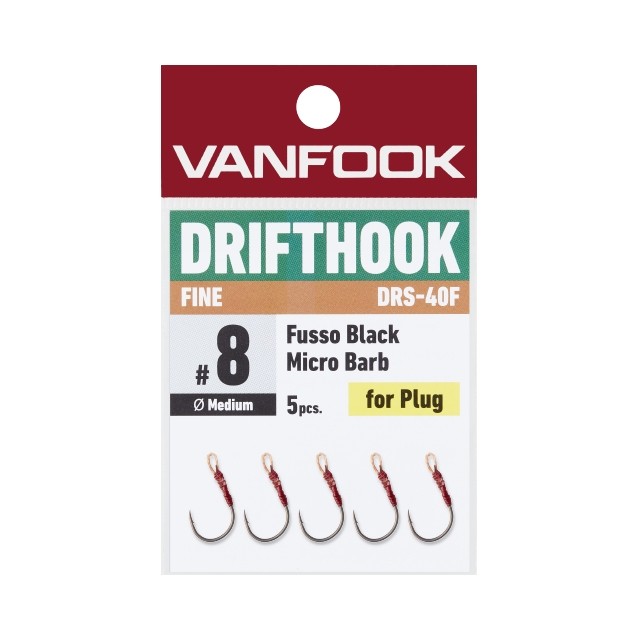 Assist Hook Vanfook DRS-40F Drifthook For Plug "Fine"