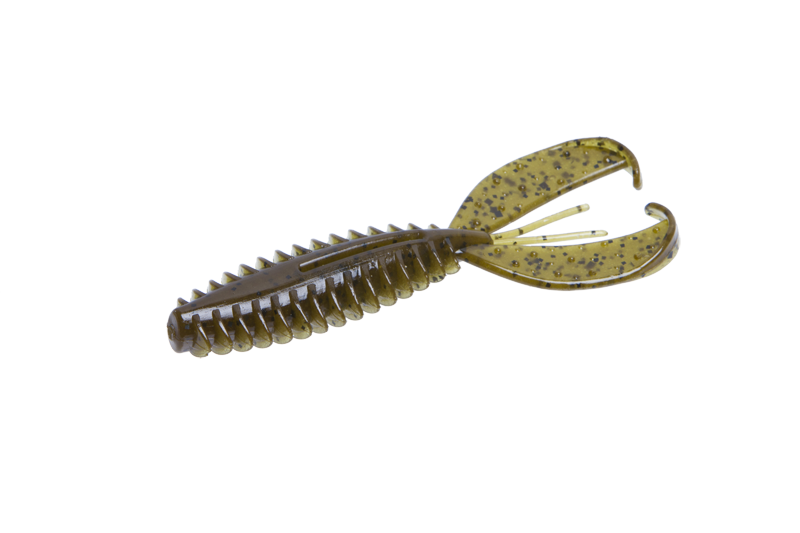 Gambero Zoom Z Craw 4.5” col. 025 Green Pumpkin