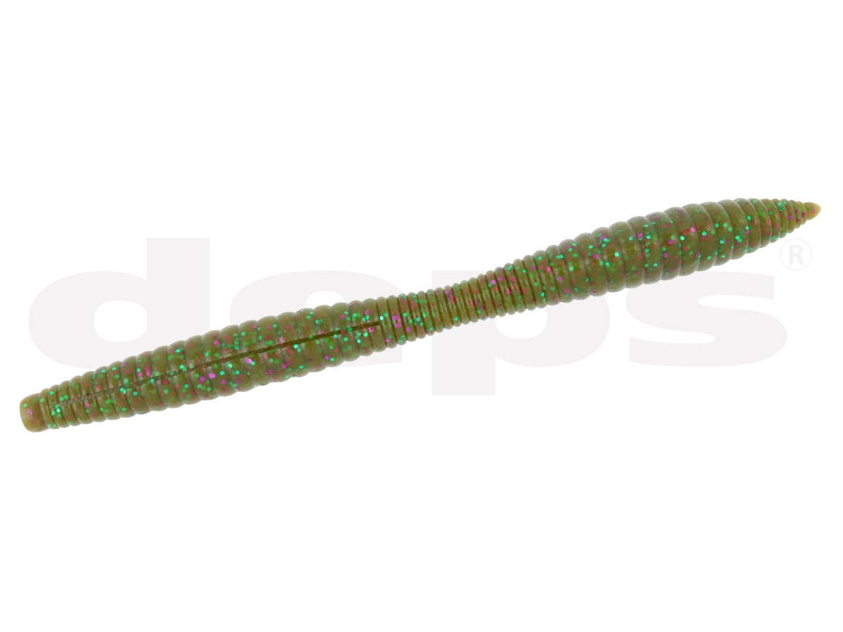 Worm Deps Rebound Stick 5” (12 cm) col. #115 GP Purple&Green Flake