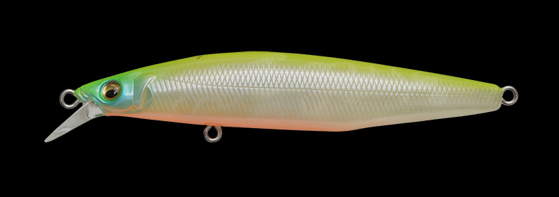 Jerkbait Megabass Marine Gang 90S (Sinking) col. Shell Skin Lemon