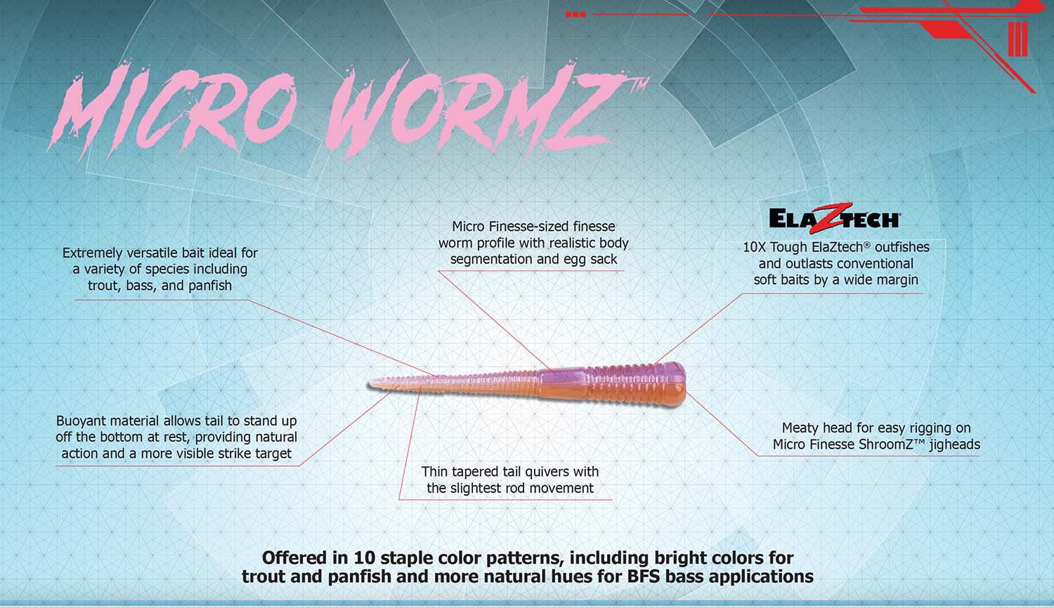 Worm Z-Man Micro Wormz 2"
