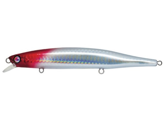 Jerkbait Damiki AXE Serpent 130 F Col. D333H – Bloody Head