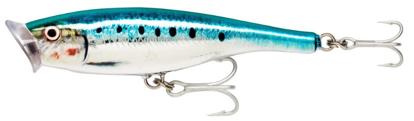 Popper Rapala Saltwater Skitter Pop 12 col. SRDL Live Sardine