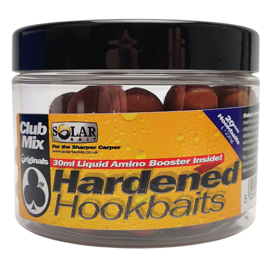 Boilies da Innesco Solar Club Mix Hardened Hookbait 20 mm