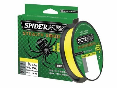 Treccia SpiderWire Stealth Smooth 8 300m Yellow 2020