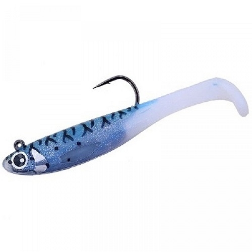 Soft Shad Bertox Natural Sardine 17 cm 94 gr Col Blue Mackerel