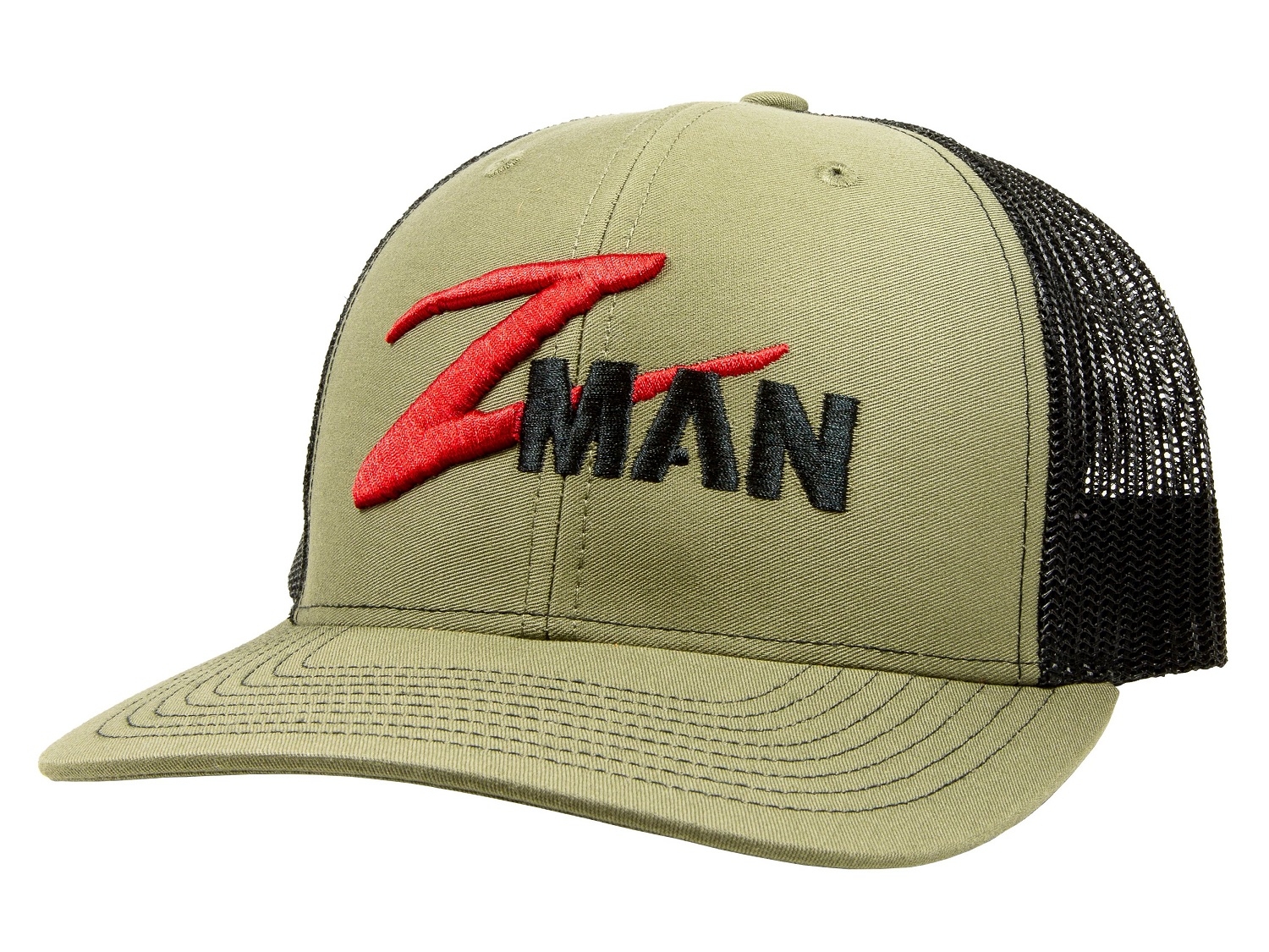 Cappellino Z-Man Structured Trucker Hatz col. Loden/Black