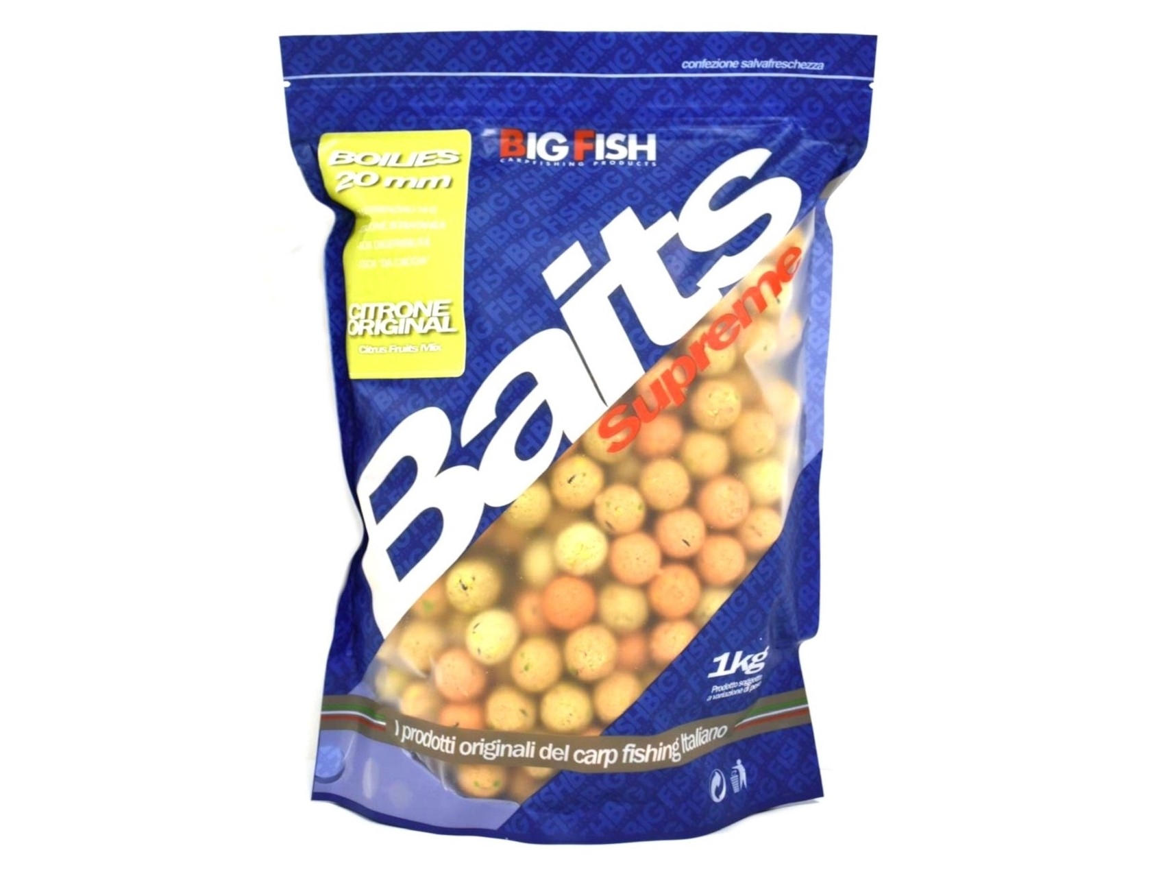 Boilies Big Fish Citrone Original Mix Agrumi 1 Kg