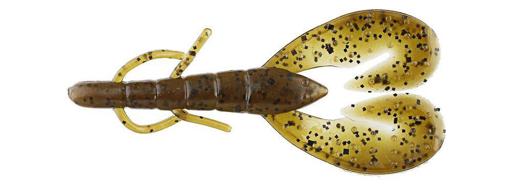 Gambero Zoom Super Speed Craw 4” col. 025 Green Pumpkin