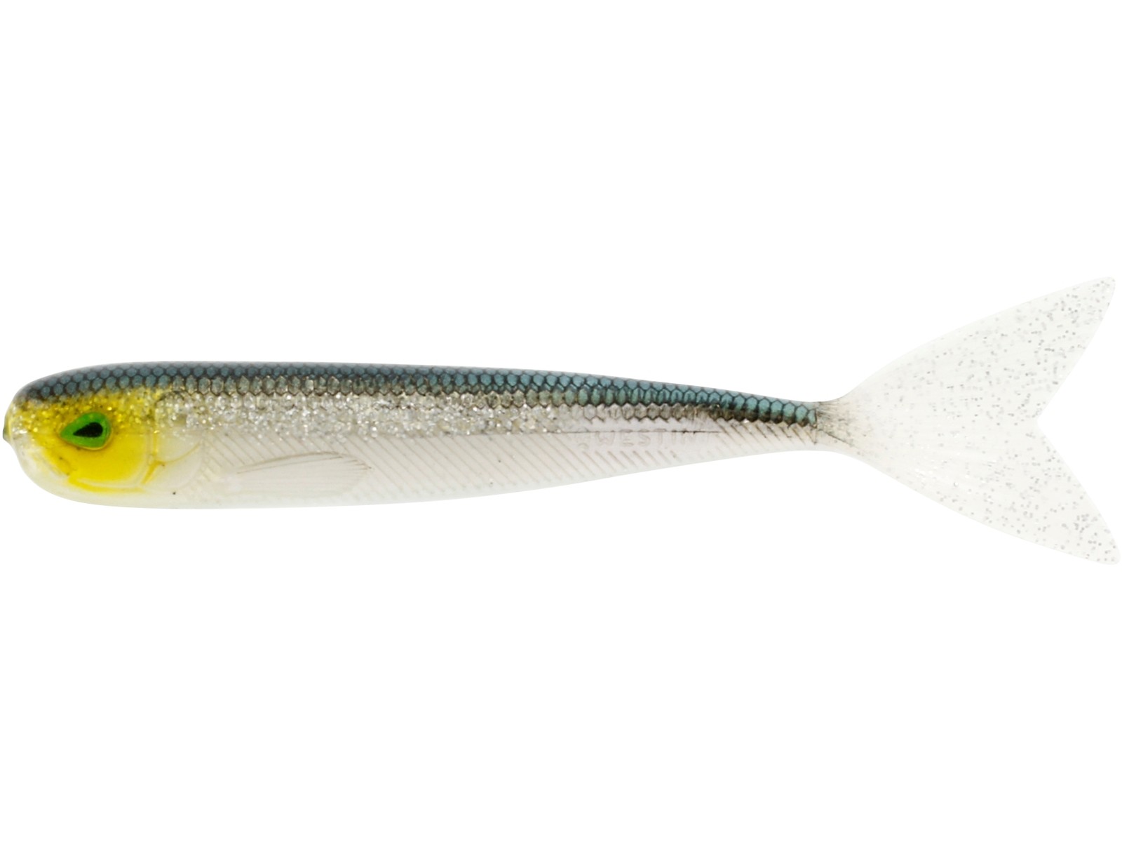 Soft Minnow Westin MegaTeez V-Tail 5cm col. Headlight