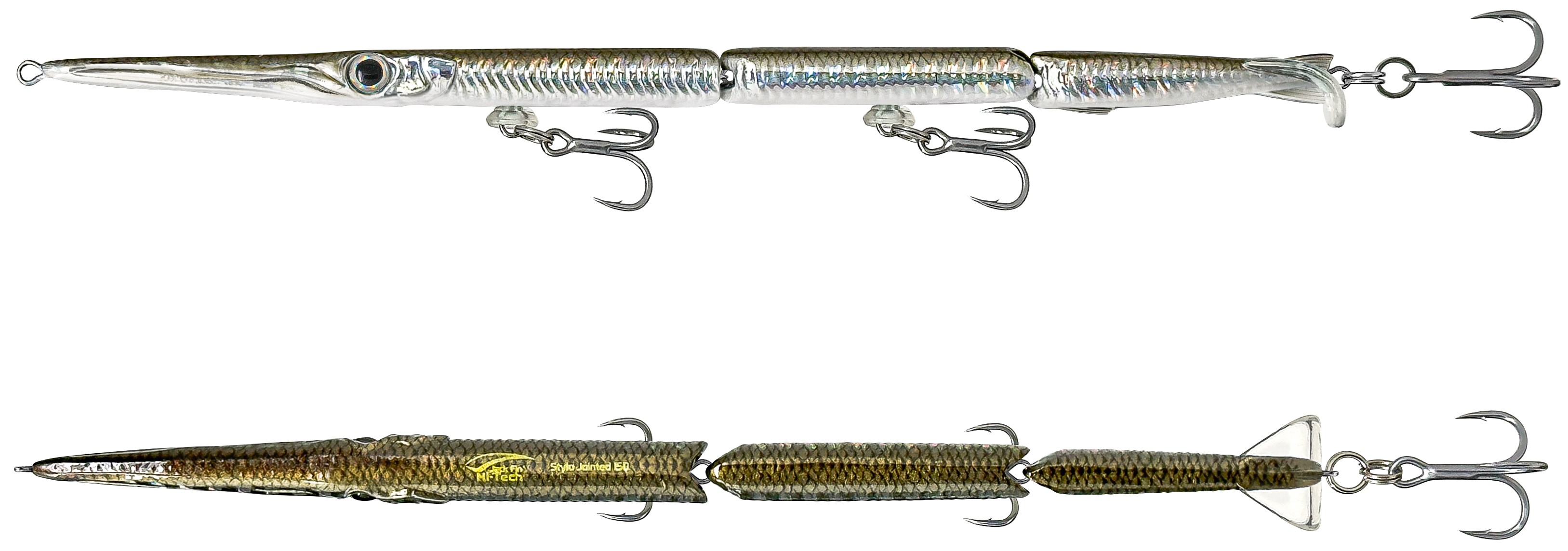 Needlefish Swimbait Jack Fin Stylo Jointed 150 col. 09 Silver Bait