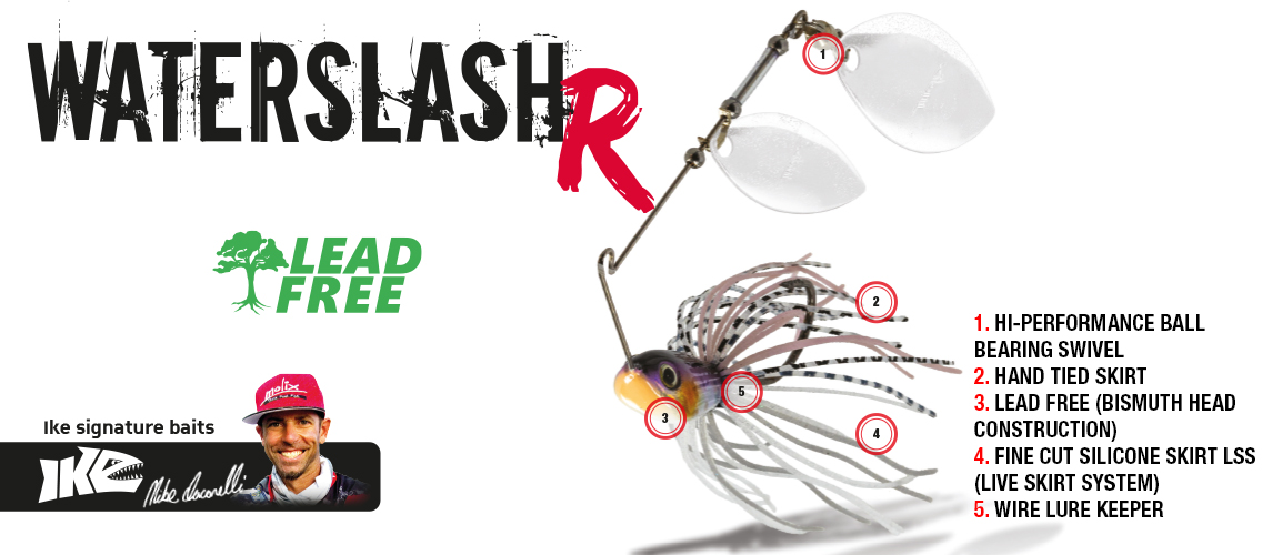 Spinnerbait Molix Waterslash R 1/2 oz DW
