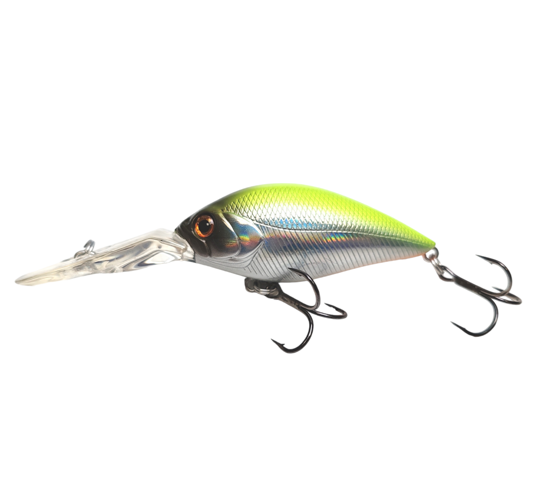 Artificiale X-Bait Crankbait 70 mm Float DR col 39 Chart Back Silver
