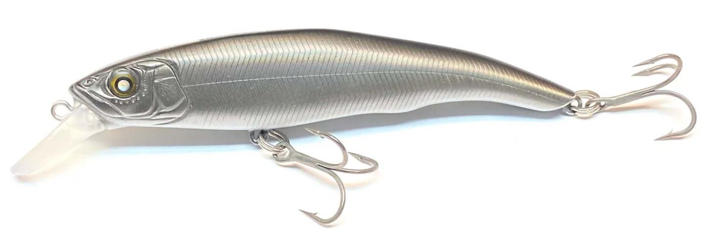 Jerkbait Nishine Erie 95SD col. Gun Metal