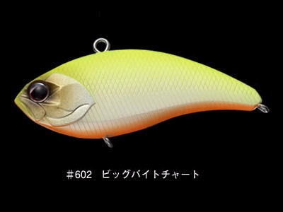 Lipless Crankbait Evergreen Whizzer col.602 Big Bait chart