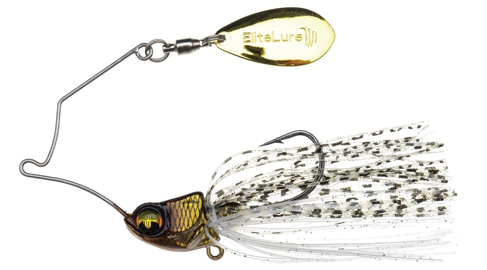 Spinnerbait Elite Lure Wildkkat 3/16 oz (5g) col. 01 Killer Gold