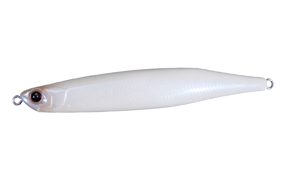 Topwater Jerkbait OSP Bent Minnow 86F col. P83 Ghost Pearl