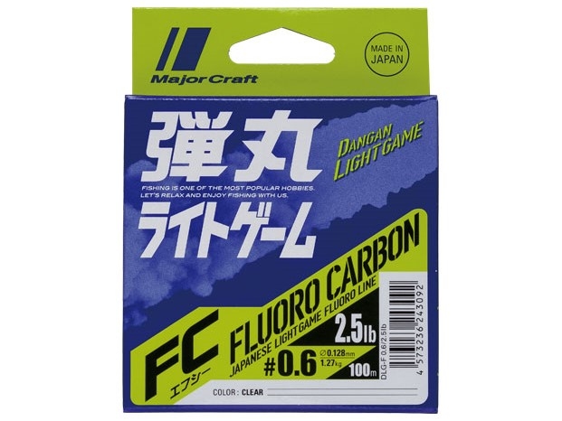 Filo Major Craft Fluorocarbon Gou 100m Clear