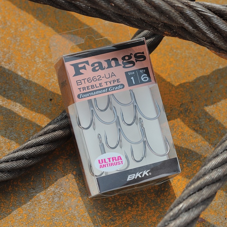 Ancorette BKK Fangs 662 Treble Hook 