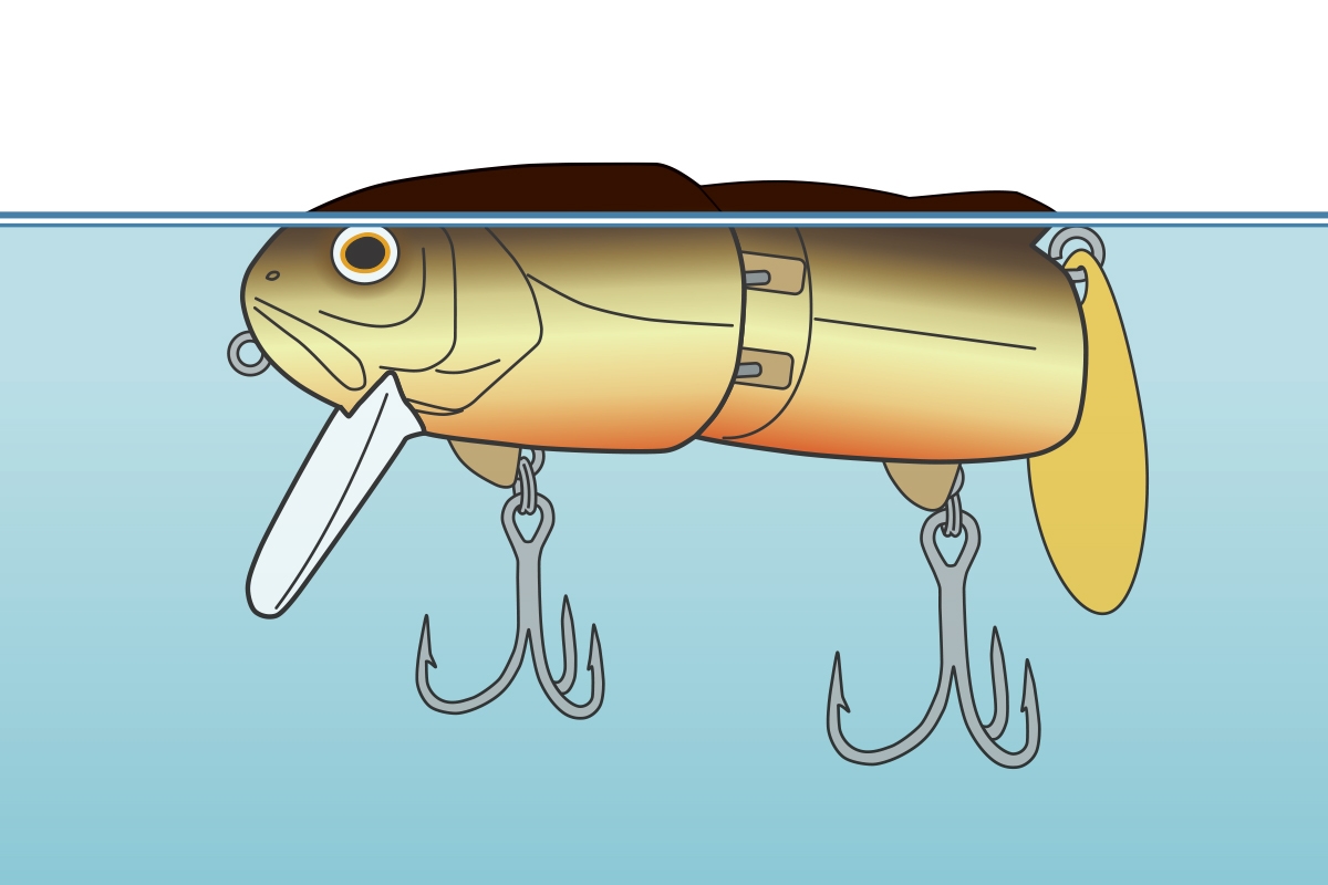 Top Water Bait Deps Mt Wake