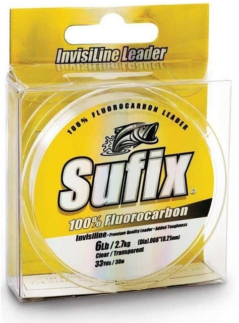 Fluorocarbon Sufix INVISILINE Clear 50mt 0,27mm