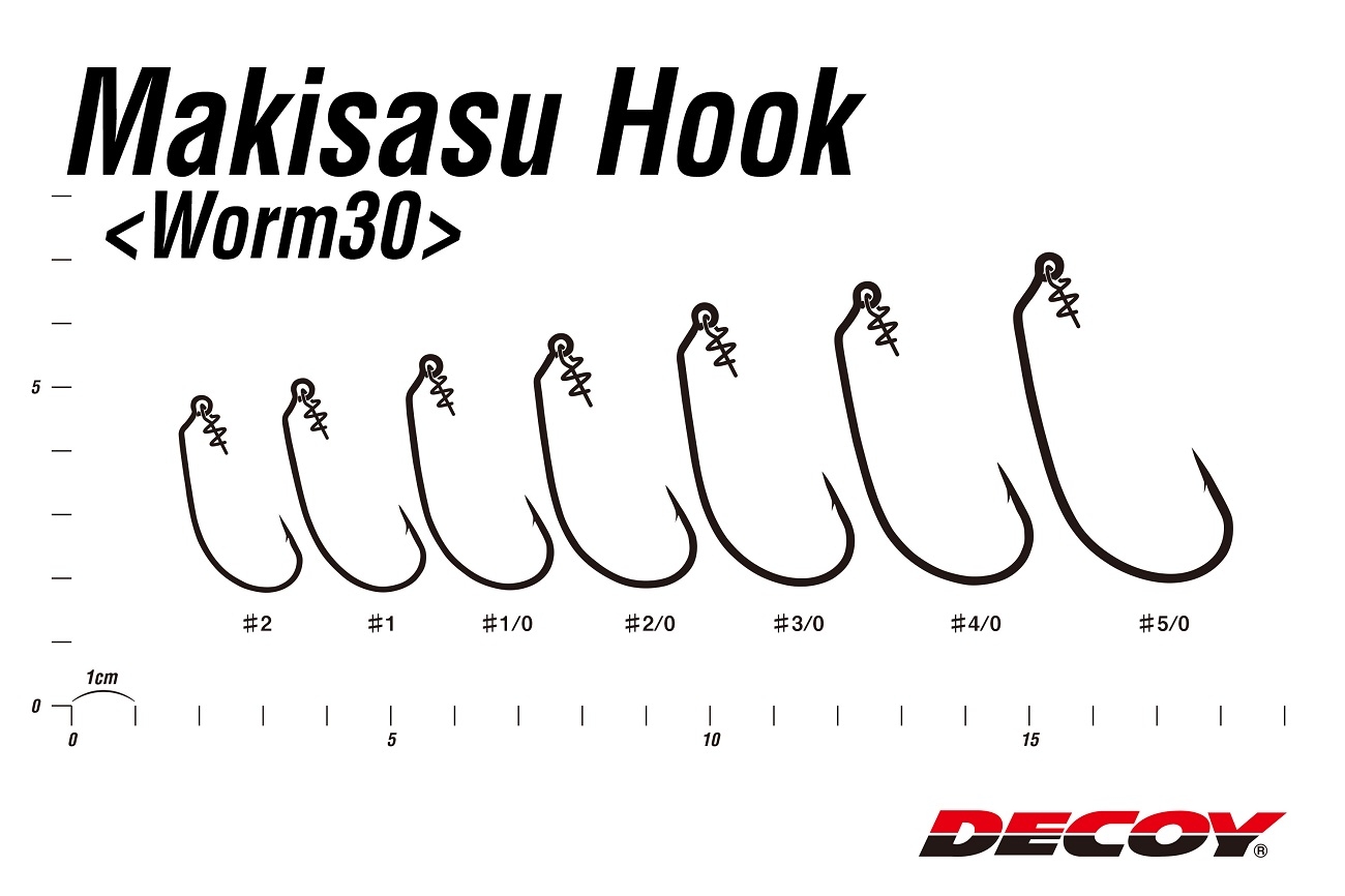 Amo con la Molla Decoy Worm 30 Makisasu Hook
