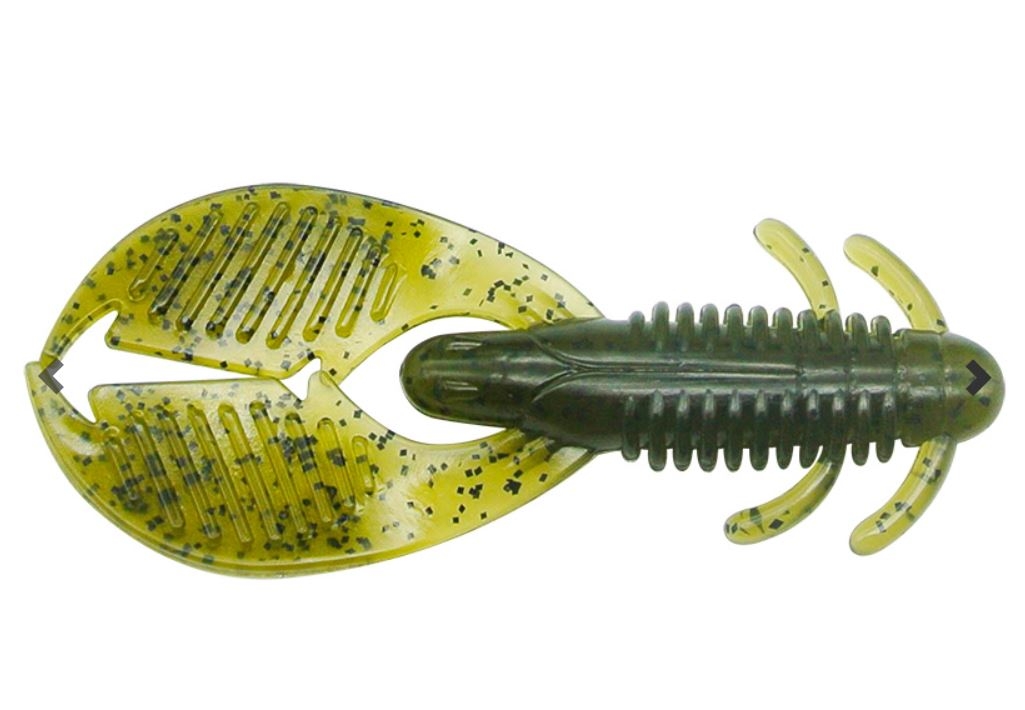 Gambero Reins Ax Craw 4” col. #001 Watermelon Seed Gambero Reins Ax Craw 4” col. #001 Watermelon Seed