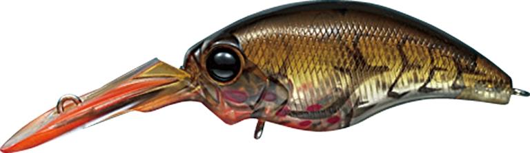 Medium Crankbait Evergreen Wild Hunch col. 81 Bloody Brown Claw