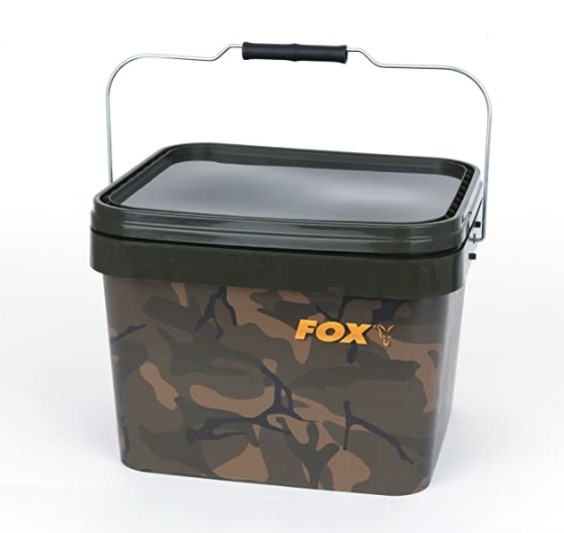 Secchio Fox Camo square bucket 10 L Secchio Fox Camo square bucket 10 L